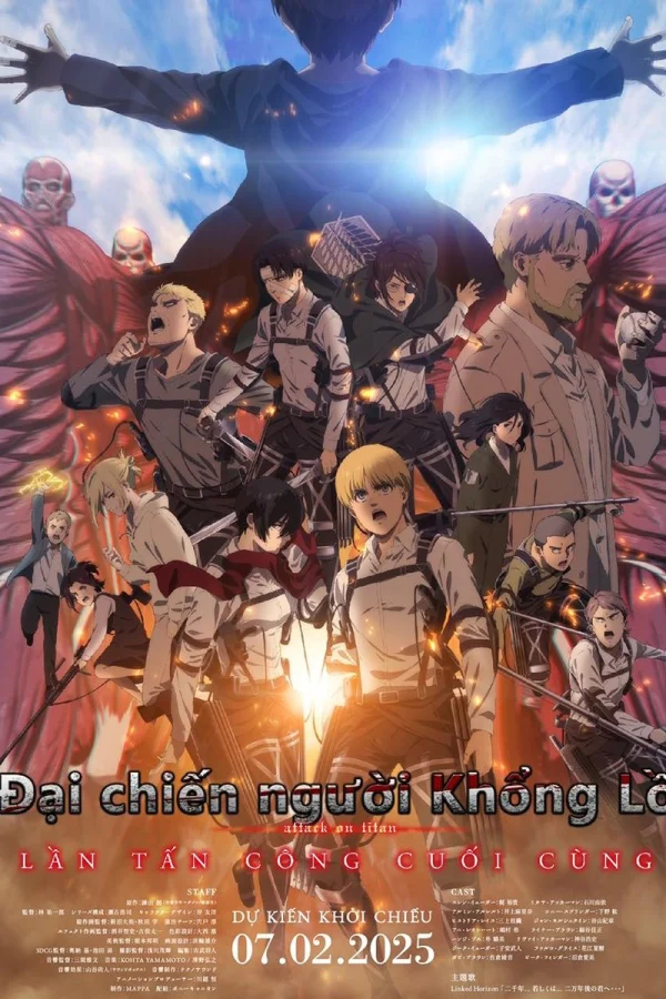 Đại Chiến Người Khổng Lồ: Lần Tấn Công Cuối Cùng - Attack On Titan: The Last Attack (2024)