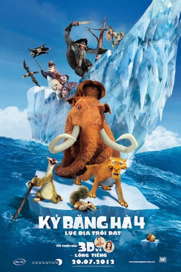 Kỷ Băng Hà 4: Lục Địa Trôi Dạt - Ice Age: Continental Drift (2012)