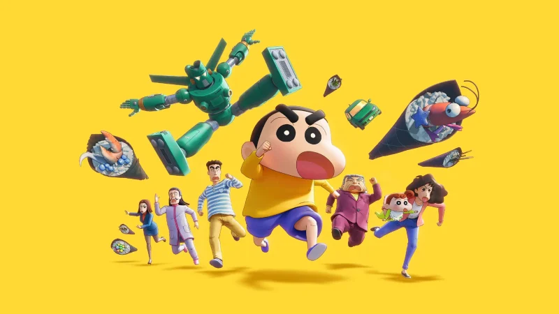 Shin – Cậu Bé Bút Chì 31: Đại Chiến Siêu Năng Lực ~ Sushi Bay ~ - New Dimension! Crayon Shin-chan the Movie: Battle of Supernatural Powers ~Flying Sushi~