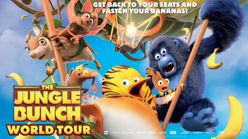 Hổ Cánh Cụt Và Biệt Đội Rừng Xanh 2: Quậy Banh Thế Giới - The Jungle Bunch 2: World Tour