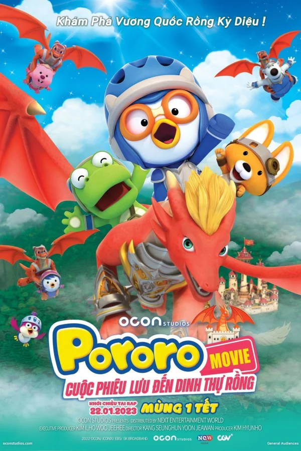 Pororo: Cuộc Phiêu Lưu Đến Dinh Thự Rồng - Pororo: Dragon Castle Adventure (2022)