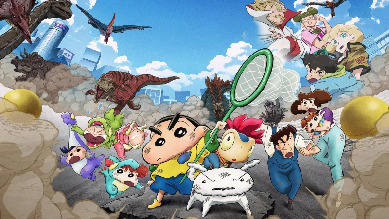 Shin – Cậu Bé Bút Chì 32: Nhật Ký Khủng Long Của Mình - Crayon Shin-chan the Movie: Our Dinosaur Diary