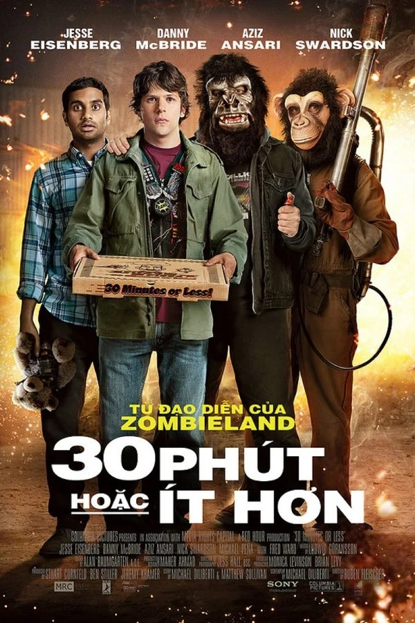 30 Phút Hoặc Ít Hơn - 30 Minutes Or Less (2011)