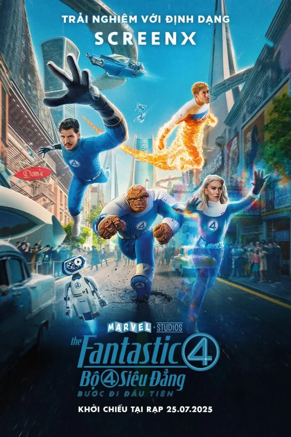 Bộ Tứ Siêu Đẳng: Bước Đi Đầu Tiên - The Fantastic 4: First Steps (2025)