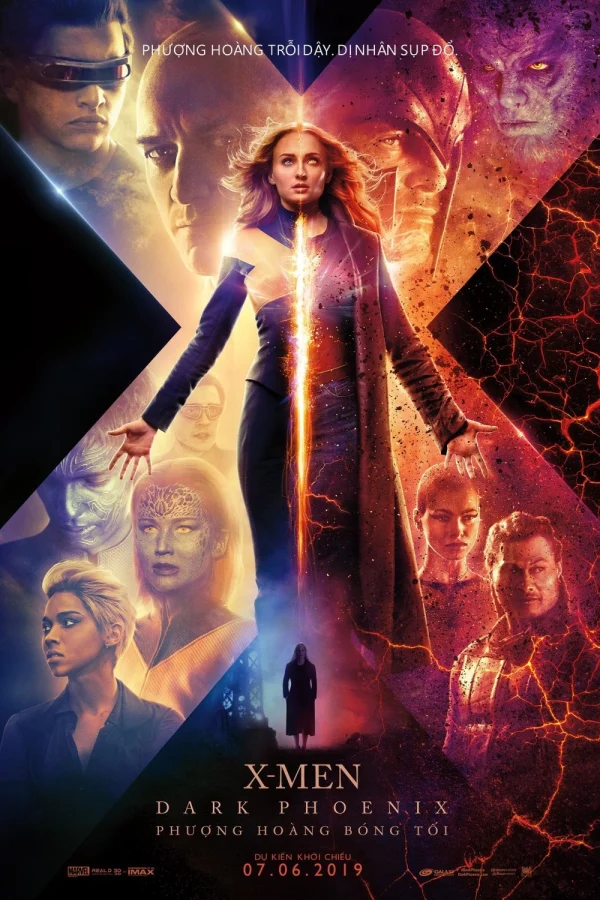 X-Men 10: Phượng Hoàng Bóng Tối - Dark Phoenix (2019)
