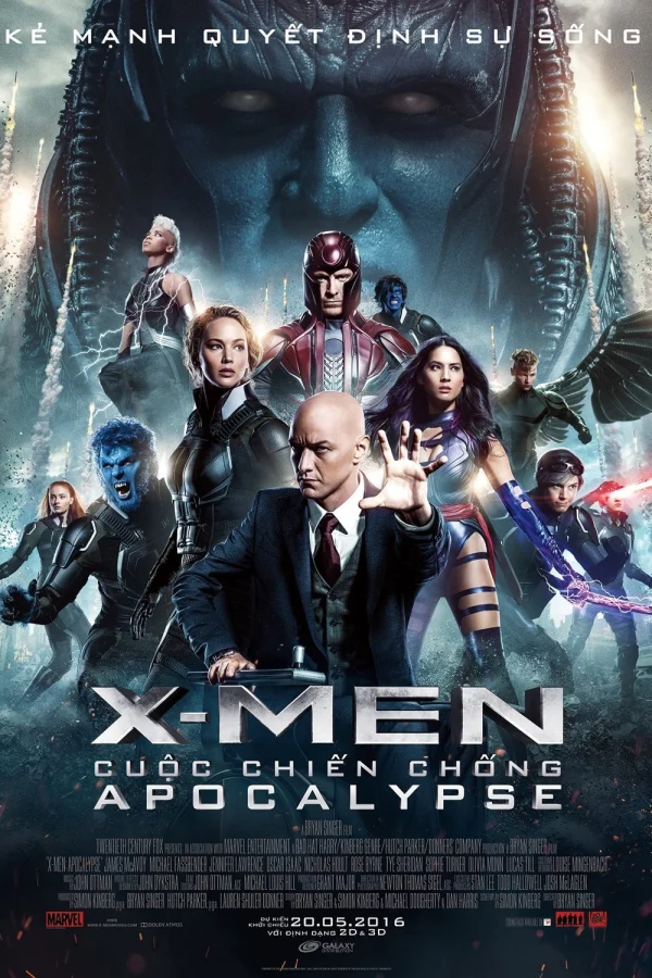 X-Men 8: Cuộc Chiến Chống Apocalypse - X-Men: Apocalypse (2016)