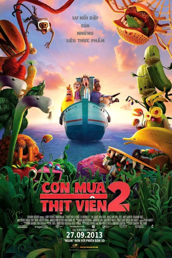 Cơn Mưa Thịt Viên 2 - Cloudy with a Chance of Meatballs 2 (2013)